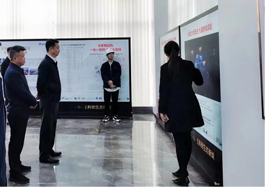 南昌市委常委、副市長(zhǎng)肖云一行調(diào)研城投科創(chuàng)生態(tài)新城項(xiàng)目